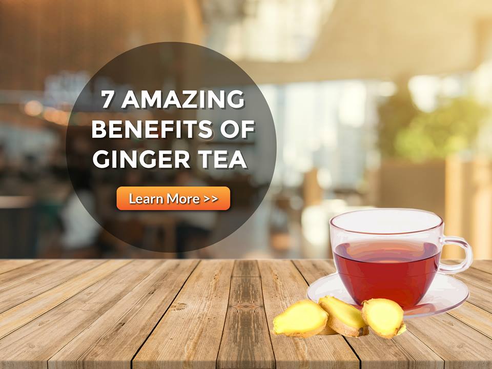 ginger tea in a cup