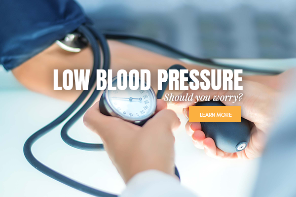 checking for low blood pressure
