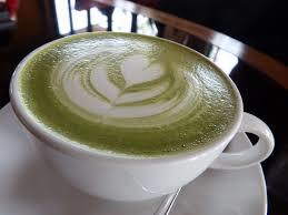 green matcha tea
