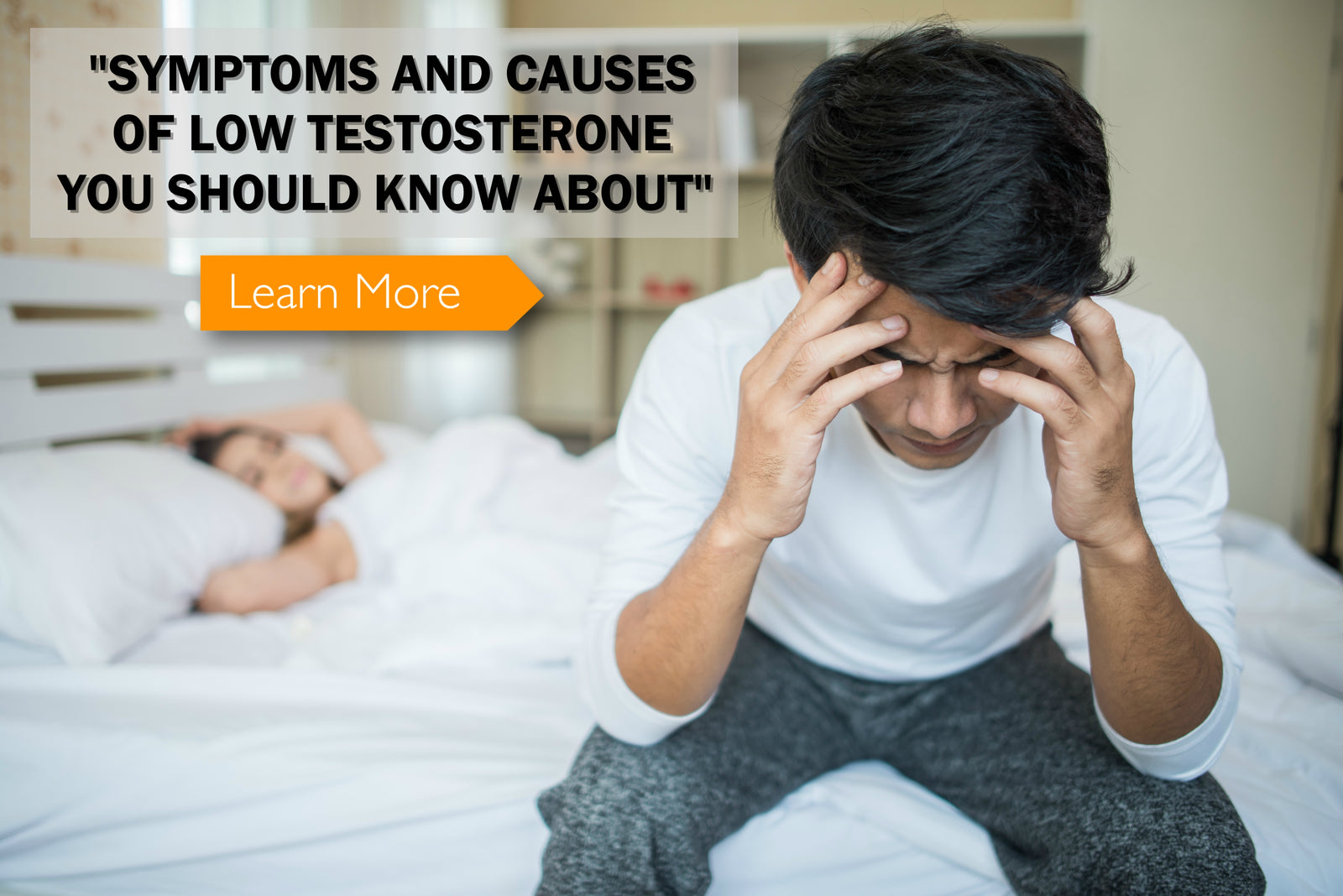 man with low testosterone